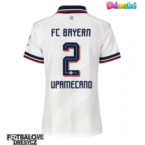 Bayern Munich Dayot Upamecano #2 Dámské Venkovní Dres 2026-27 Krátký Rukáv Bayern Munich Dayot Upamecano #2 Dámské Venkovní Dres 2026-27 Krátký Rukáv